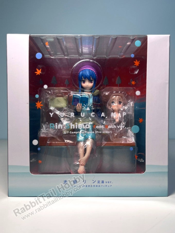 Amiami X Amakuni Rin Shima Footbath ver. - Laid-Back Camp 1/7 Scale Figure