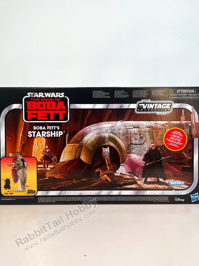 Hasbro Star Wars The Vintage Collection Boba Fett's Starship and Figure Set - Star Wars Action Figure