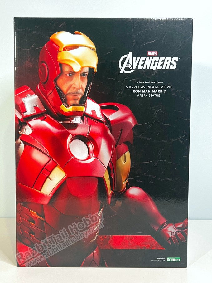KOTOBUKIYA ARTFX MK313 Iron Man Mark 7 - Marvel Avengers Movie 1/6 Scale Figure
