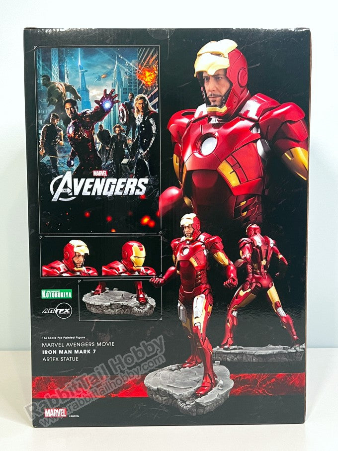 KOTOBUKIYA ARTFX MK313 Iron Man Mark 7 - Marvel Avengers Movie 1/6 Scale Figure