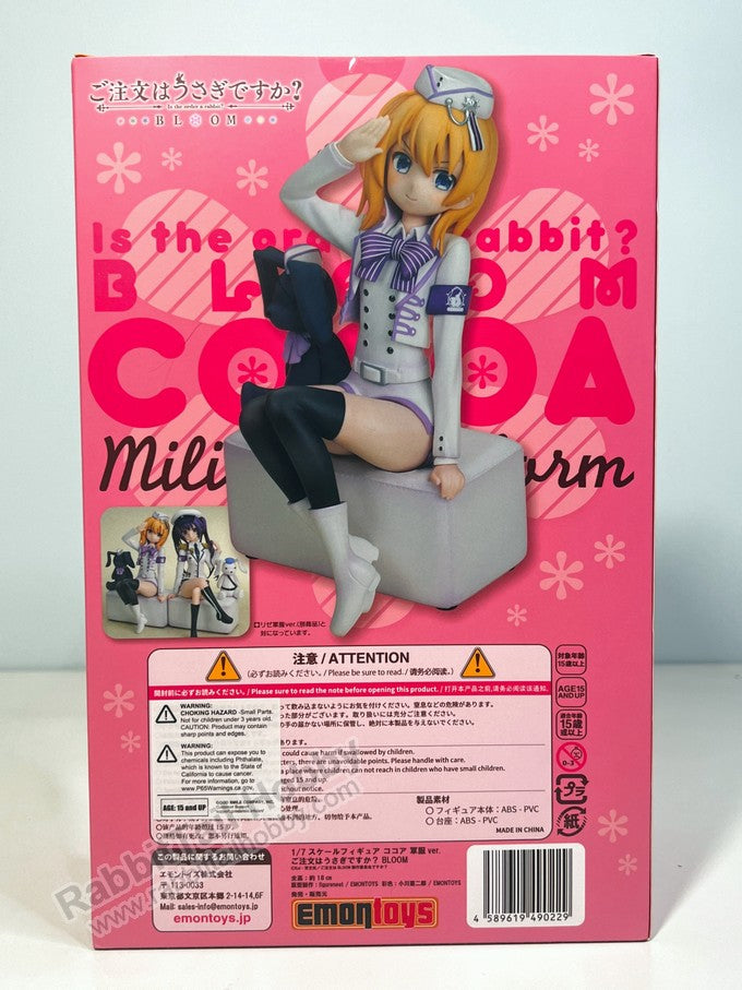 EMONTOYS COCOA Military uniform Ver. - Is the Order A Rabbit? 1/7 Scale Figure