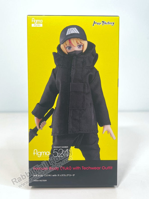 Original Character figurine Figma Female Body Yuki with Techwear Outfit Max Factory Original Character figurine Figma Female Body Yuki with Techwear Outfit Max Factory