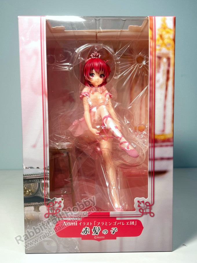 Union Creative Anmi Illustration "Flamingo Ballet Group" Red Hair Girl Complete Figure 1/6 Scale Figure