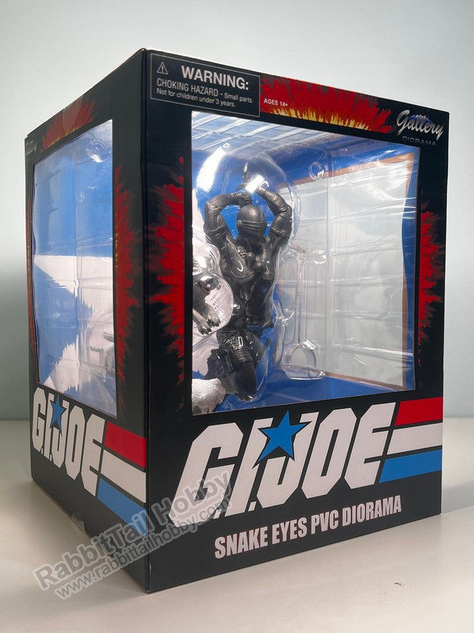 DIAMOND SELECT TOYS G.I. Joe Gallery Snake Eyes & Timber Figure Diorama - Non Scale Figure