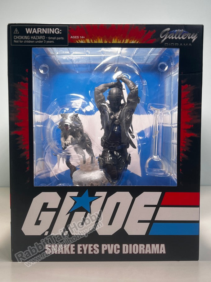 DIAMOND SELECT TOYS G.I. Joe Gallery Snake Eyes & Timber Figure Diorama - Non Scale Figure