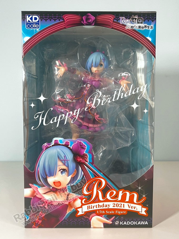 KADOKAWA Kdcolle Rem Birthday 2021 Ver. - Re:ZERO -Starting Life in Another World- 1/7 Scale Figure