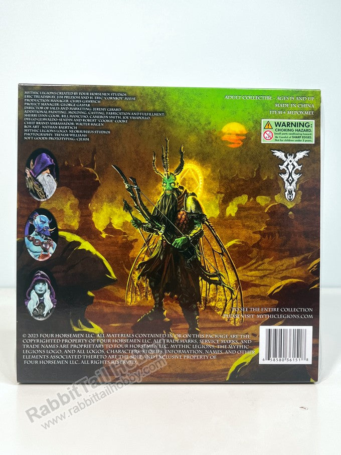 Four Horsemen Mythic Legions Magic Effects - Evil - Poxxus Action Figure