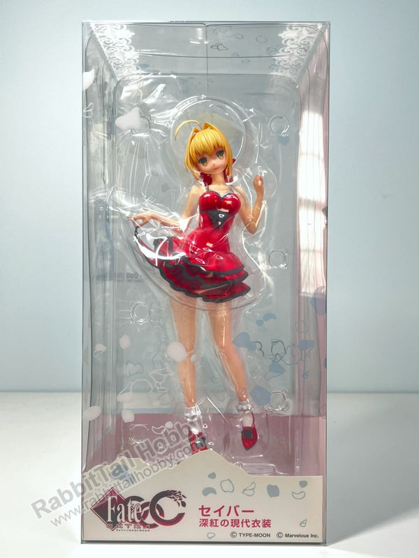 Fate/Extra CCC Saber Crimson Modern Costume (PVC Figure)