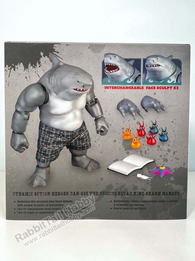 BEAST KINGDOM Dynamic 8ction Heroes DAH-035 King Shark Nanaue - The Suicide Squad Action Figure