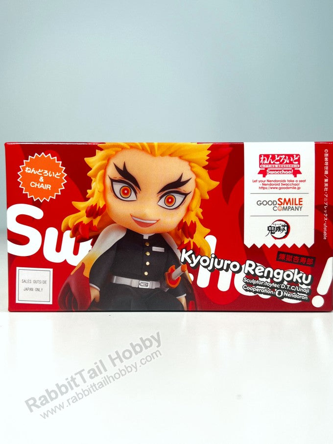 Good Smile Company Nendoroid Swacchao! Kyojuro Rengoku - Demon Slayer: Kimetsu no Yaiba Chibi Figure