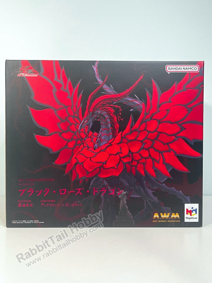 Megahouse ART WORKS MONSTERS Black Rose Dragon - Yu-Gi-Oh 5D's Non Scale Figure