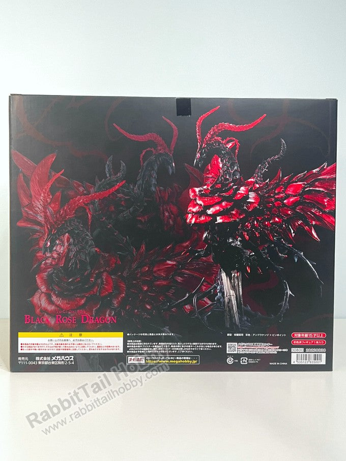 Megahouse ART WORKS MONSTERS Black Rose Dragon - Yu-Gi-Oh 5D's Non Scale Figure