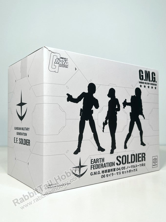 Megahouse G.M.G. Earth Federation Force 04,05,06 Sayla Mass set (with gift) - Gundam Action Figure