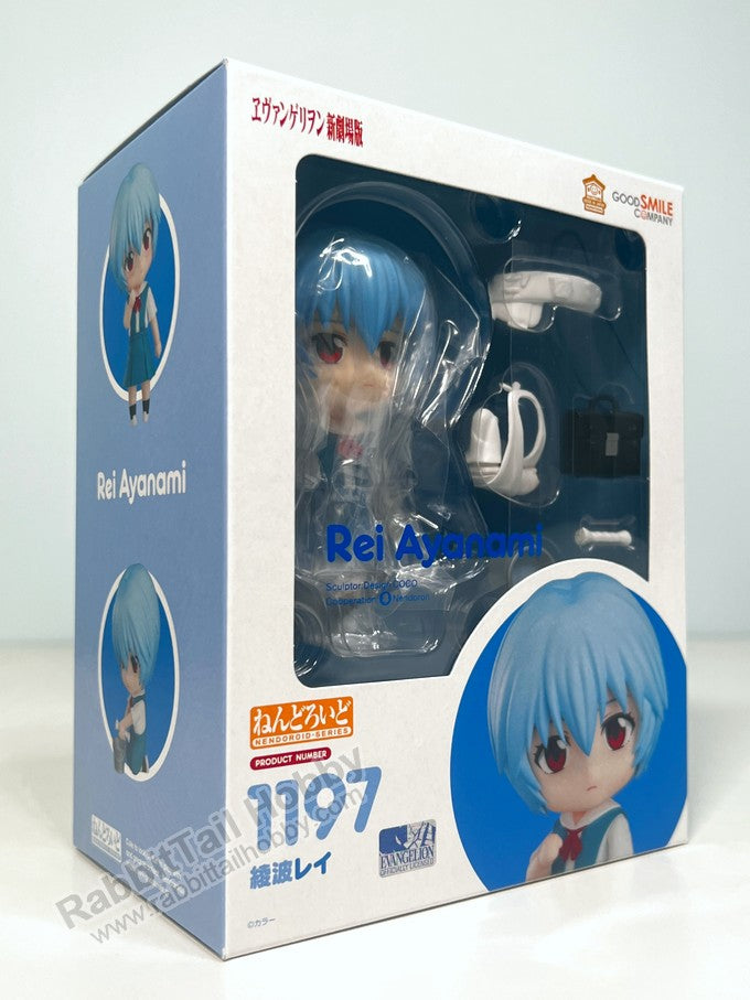 Good Smile Company 1197 Nendoroid Rei Ayanami (re-run) - Rebuild of Evangelion Chibi Figure