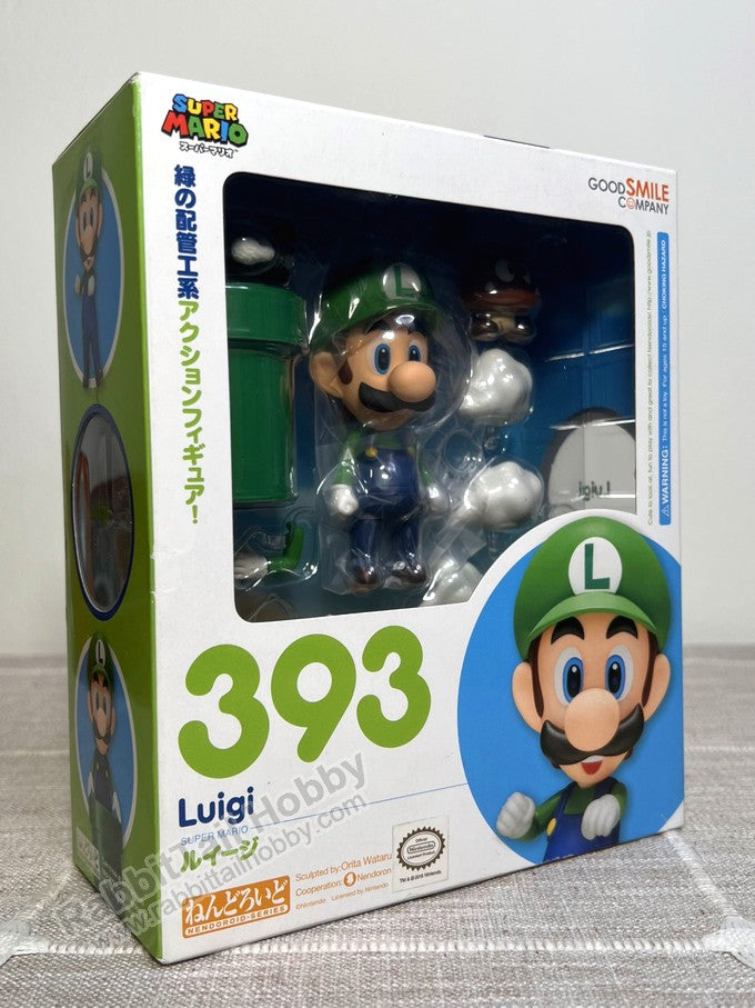Good Smile Company 393 Nendoroid Luigi (4th-run) - Super Mario Chibi Figure