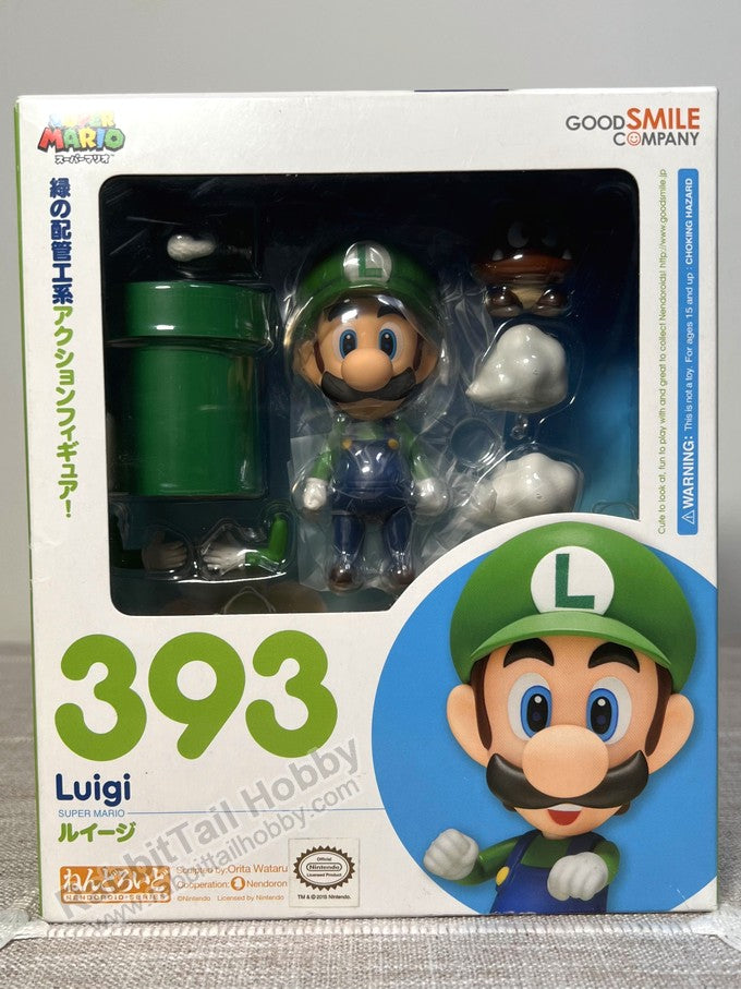 Good Smile Company 393 Nendoroid Luigi (4th-run) - Super Mario Chibi Figure