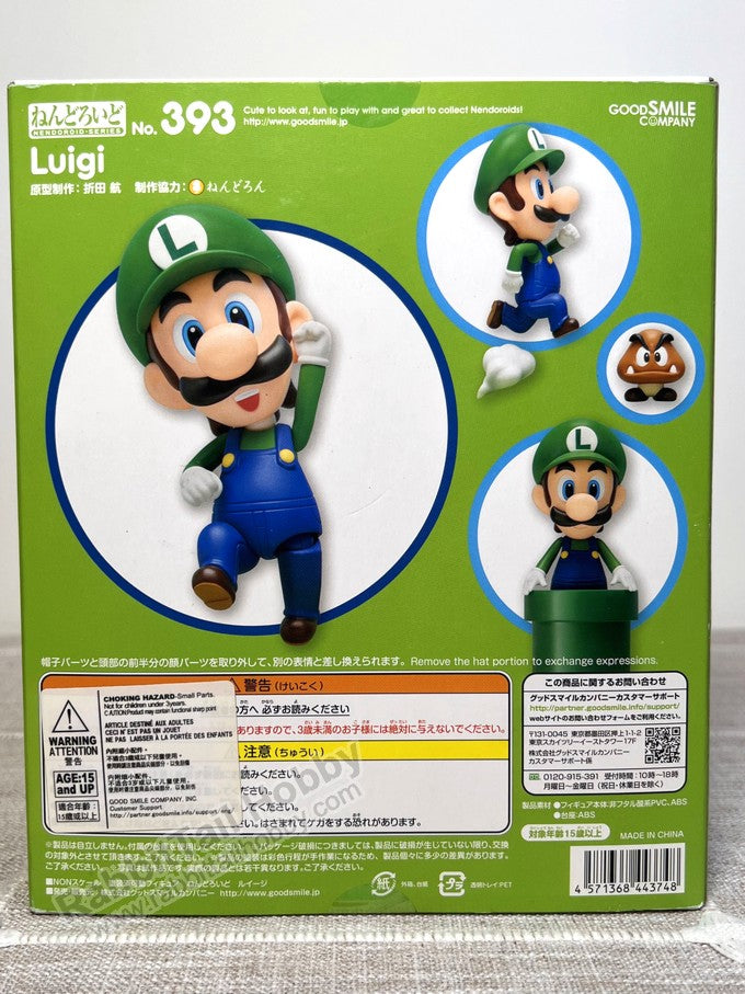 Good Smile Company 393 Nendoroid Luigi (4th-run) - Super Mario Chibi Figure
