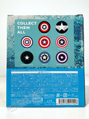 DIAMOND SELECT TOYS Porcelain Shield Collection Captain America Box Full Set Comic Ver. (8 Pcs) - Marvel