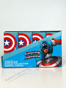 DIAMOND SELECT TOYS Porcelain Shield Collection Captain America Box Full Set Comic Ver. (8 Pcs) - Marvel