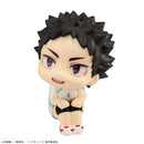Megahouse Lookup Hajime Iwaizumi Uniform ver. w. Gift - Haikyu!! Chibi Figure