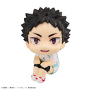 Megahouse Lookup Hajime Iwaizumi Uniform ver. w. Gift - Haikyu!! Chibi Figure