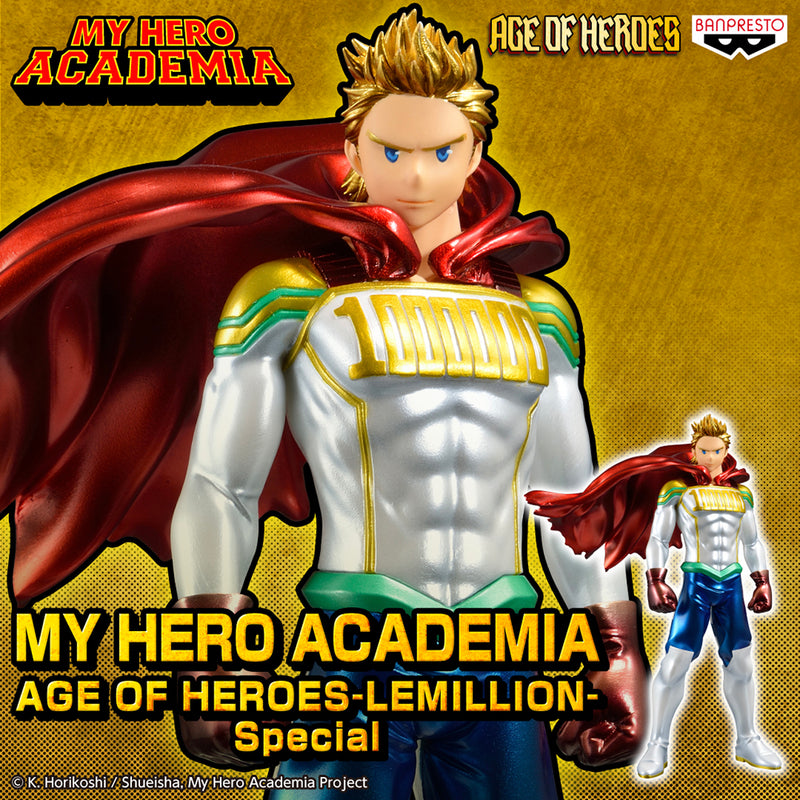 Banpresto Mirio Togata Age Of Heroes Lemillion Special - My Hero Academia Prize Figure