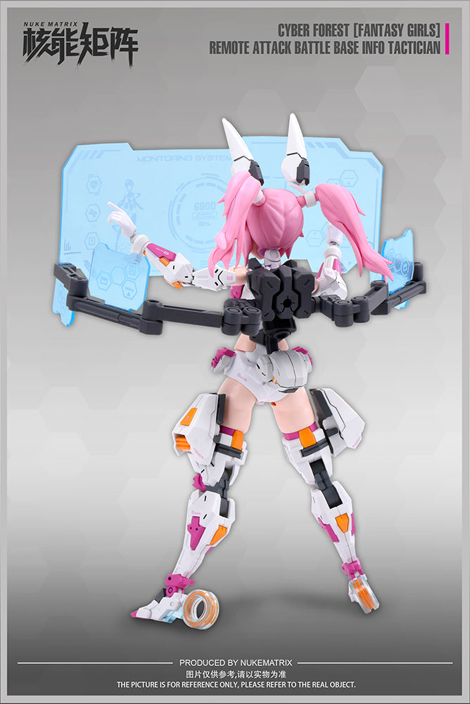 NUKE MATRIX Cyber Forest Fantasy Girls Remote Attack Battle Base Info Tactician Model Kit