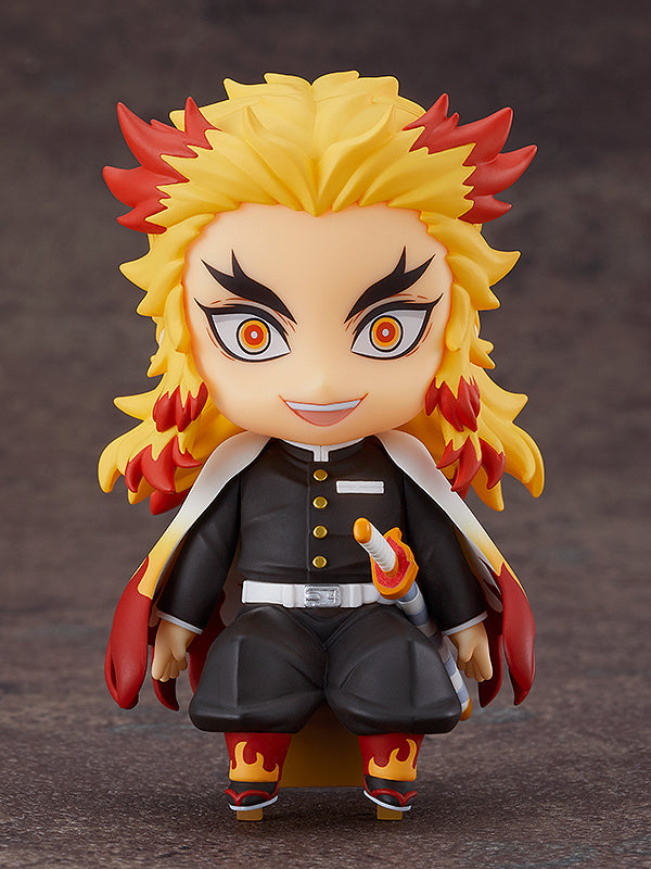 Good Smile Company Nendoroid Swacchao! Kyojuro Rengoku - Demon Slayer: Kimetsu no Yaiba Chibi Figure