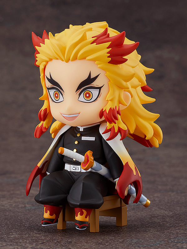 Good Smile Company Nendoroid Swacchao! Kyojuro Rengoku - Demon Slayer: Kimetsu no Yaiba Chibi Figure