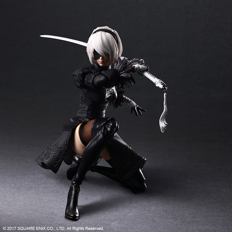 Square Enix Play Arts Kai 2B (YoRHa No. 2 Type B) DELUXE Ver. - NieR Action Figure