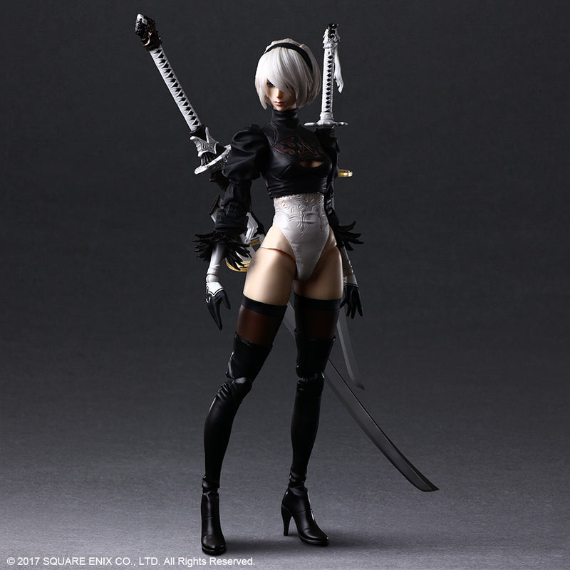Square Enix Play Arts Kai 2B (YoRHa No. 2 Type B) DELUXE Ver. - NieR Action Figure