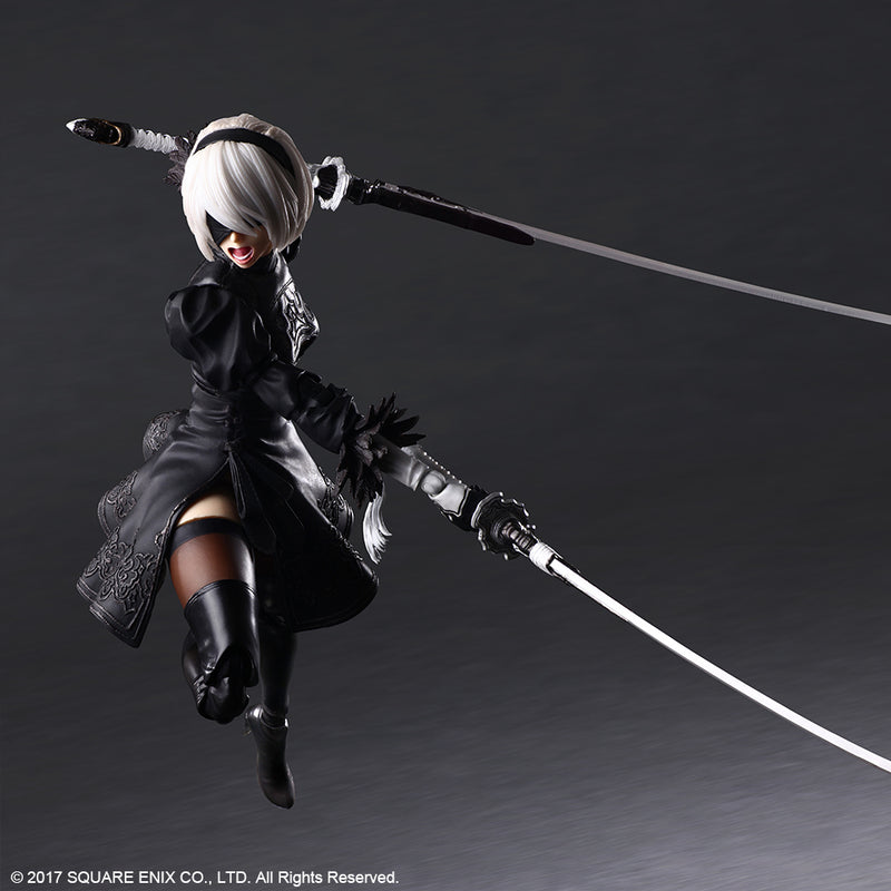 Square Enix Play Arts Kai 2B (YoRHa No. 2 Type B) DELUXE Ver. - NieR Action Figure