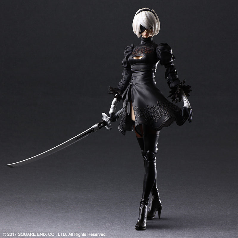 Square Enix Play Arts Kai 2B (YoRHa No. 2 Type B) DELUXE Ver. - NieR Action Figure