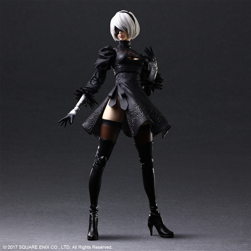 Square Enix Play Arts Kai 2B (YoRHa No. 2 Type B) DELUXE Ver. - NieR Action Figure