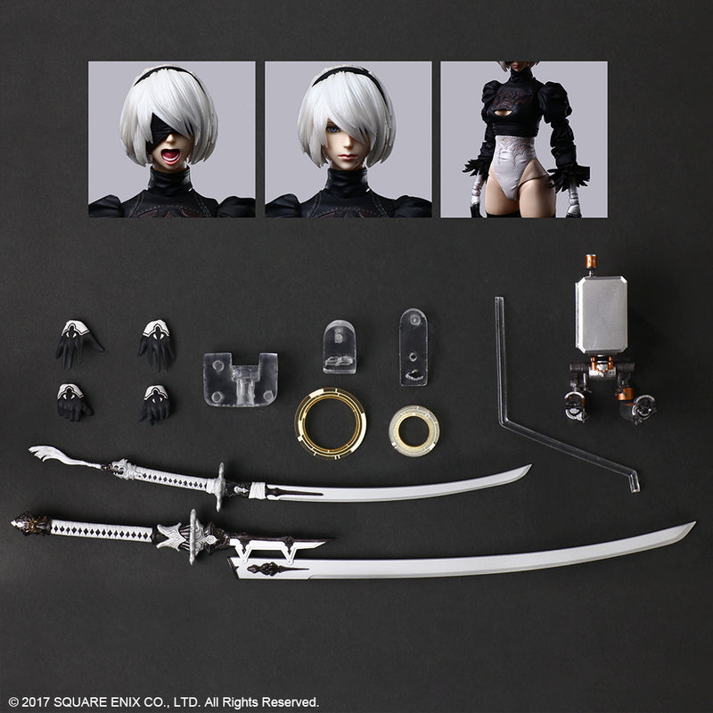 Square Enix Play Arts Kai 2B (YoRHa No. 2 Type B) DELUXE Ver. - NieR Action Figure
