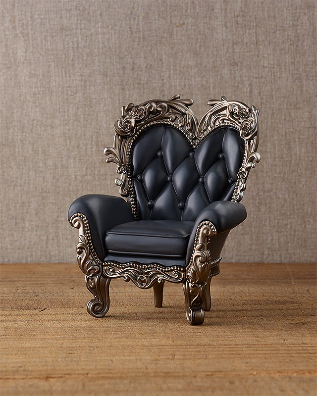 Phat! 4.5 inches Tall PARDOLL Antique Chair Noir - Figure Accessory