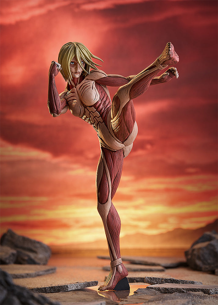 Good Smile Company POP UP PARADE Annie Leonhart: Female Titan Ver. L Size - Attack on Titan Non Scale Figure