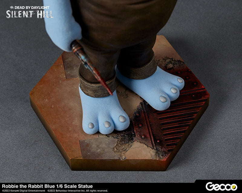 SILENT HILL x Dead by Daylight, Robbie the Rabbit Blue 1/6 Scale Statue