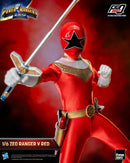 ThreeZero FigZero Zeo Ranger V Red 1/6 Scale Action Figure