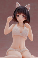Taito Coreful Figure Megumi Kato Cat Roomwear Ver. - Saekano: How to Raise a Boring Girlfriend Prize Figure