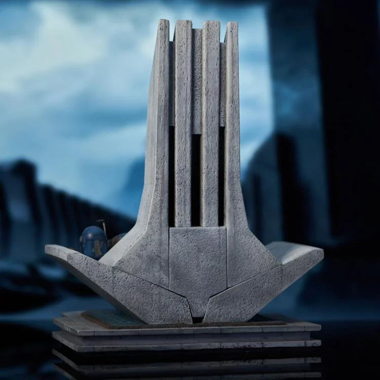 DIAMOND SELECT TOYS Premier Collection Bo-katan On Throne 1/7 Scale - Star Wars Scale Figure