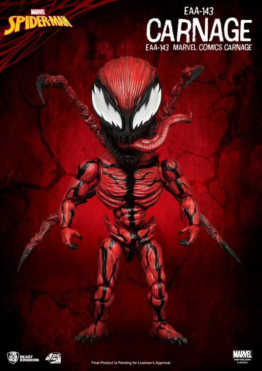 BEAST KINGDOM Egg Attack EAA-143 Carnage - Marvel Action Figure