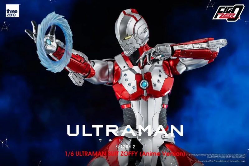 ThreeZero FigZero Ultraman Suit Zoffy Anime Ver. - Ultraman Action Figure