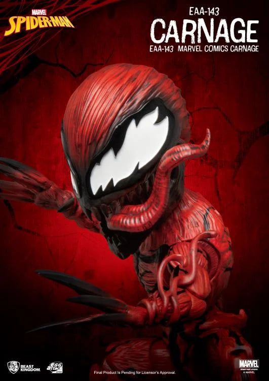BEAST KINGDOM Egg Attack EAA-143 Carnage - Marvel Action Figure