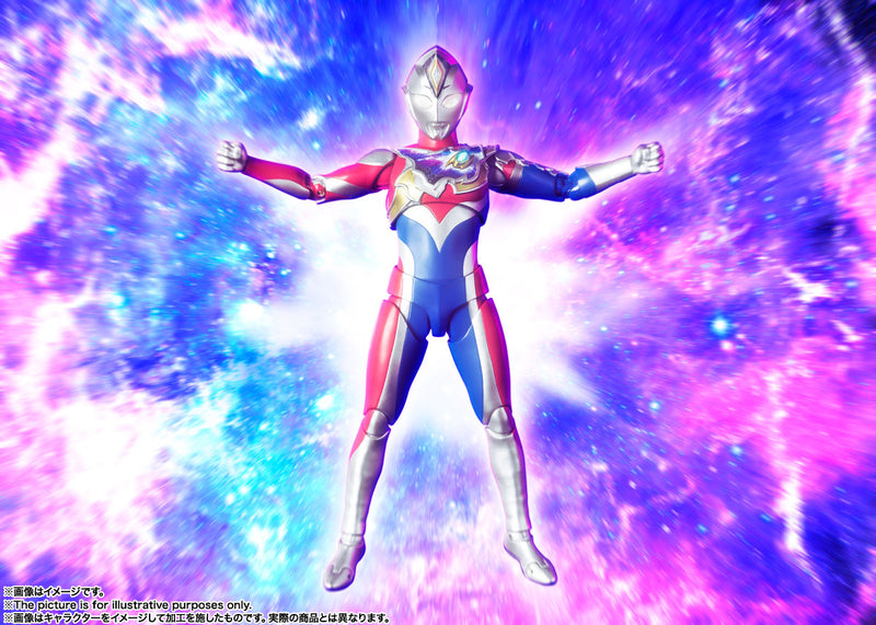 BANDAI Tamashii Nations S.H.Figuarts Ultraman Decker Flash Type - Ultraman Decker Action Figure