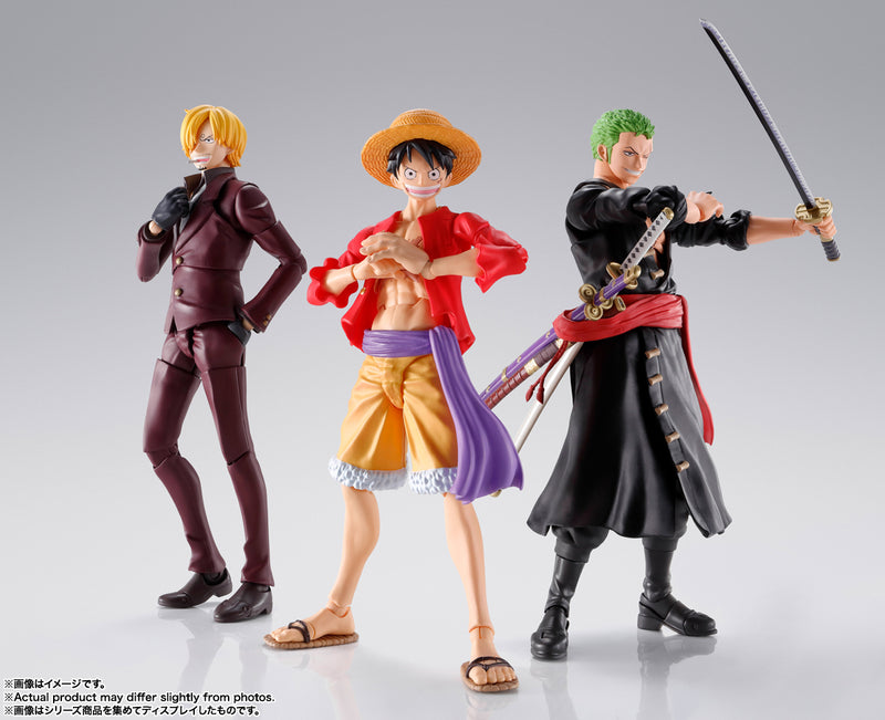 BANDAI Tamashii Nations S.H.Figuarts Roronoa Zoro (The Raid On Onigashima) - ONE PIECE Action Figure