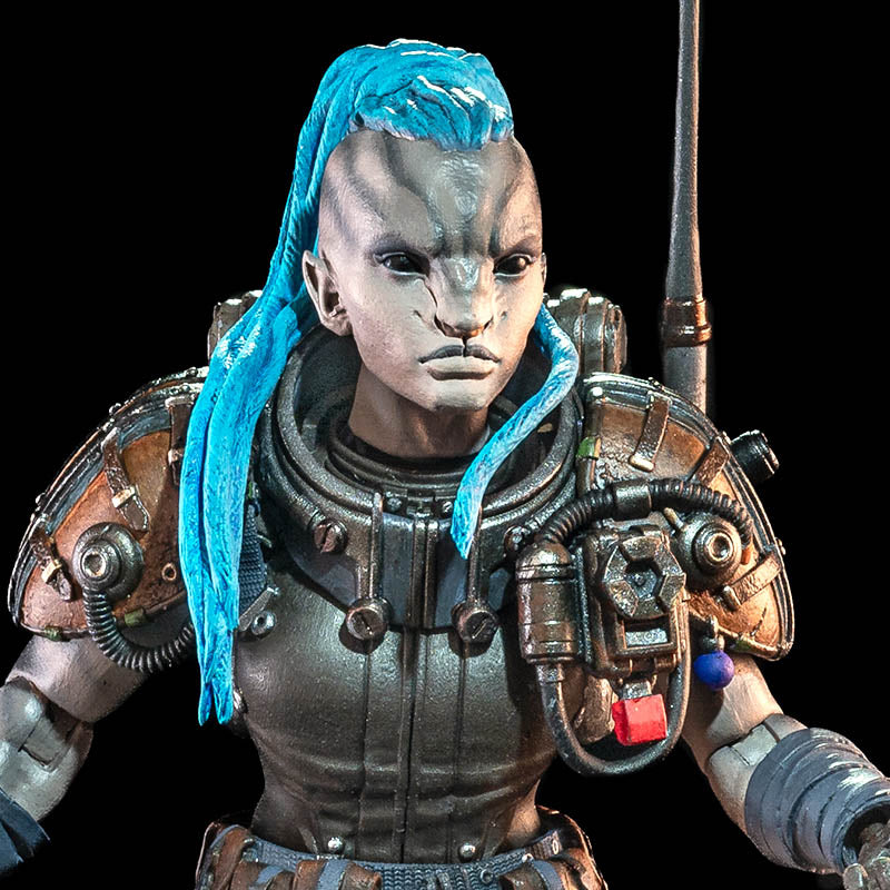 Four Horsemen Cosmic Legions Kurnn Ray - OxKrewe: Book One, Thraxxon Action Figure