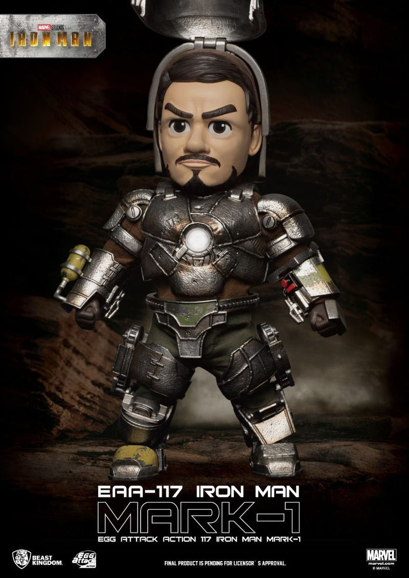 BEAST KINGDOM Egg Attack EAA-117 Iron Man Mark I - Marvel Action Figure