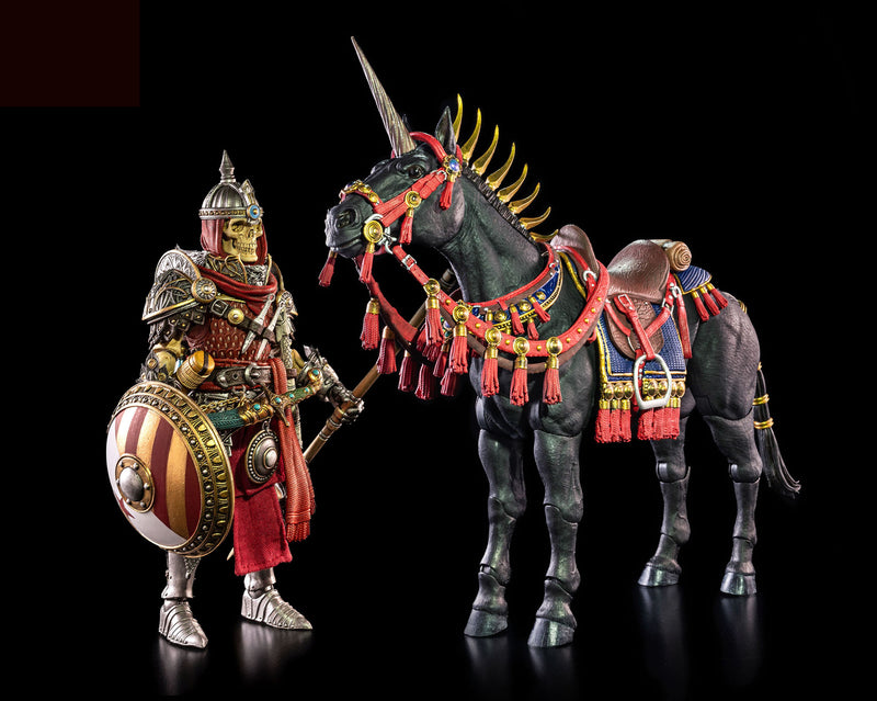 Four Horsemen Mythic Legions Uumbra (deluxe Unicorn steed) - Rising Sons Action Figure