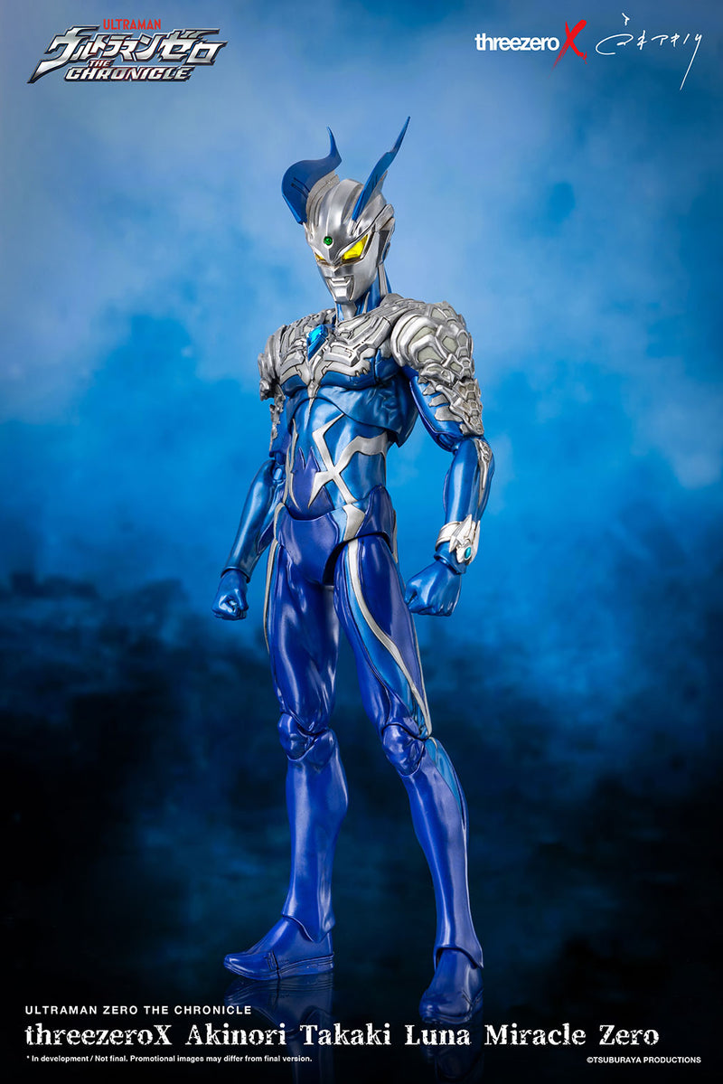 ThreeZero ThreezeroX Akinori Takaki Luna Miracle Zero - Ultraman Zero THE CHRONICLE Action Figure